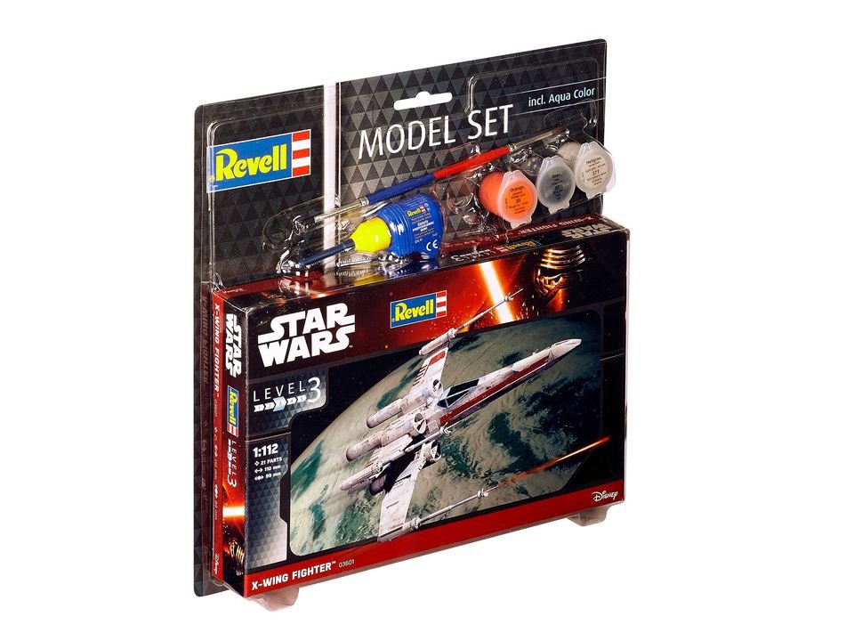 EAN 4009803636016 - Revell Model Set X-wing Fighter Maqueta de caza espacial Kit de montaje 1:112 imagen 2