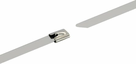 Juego De 10 Bridas Para Cables De Acero Inoxidable, 40 Cm