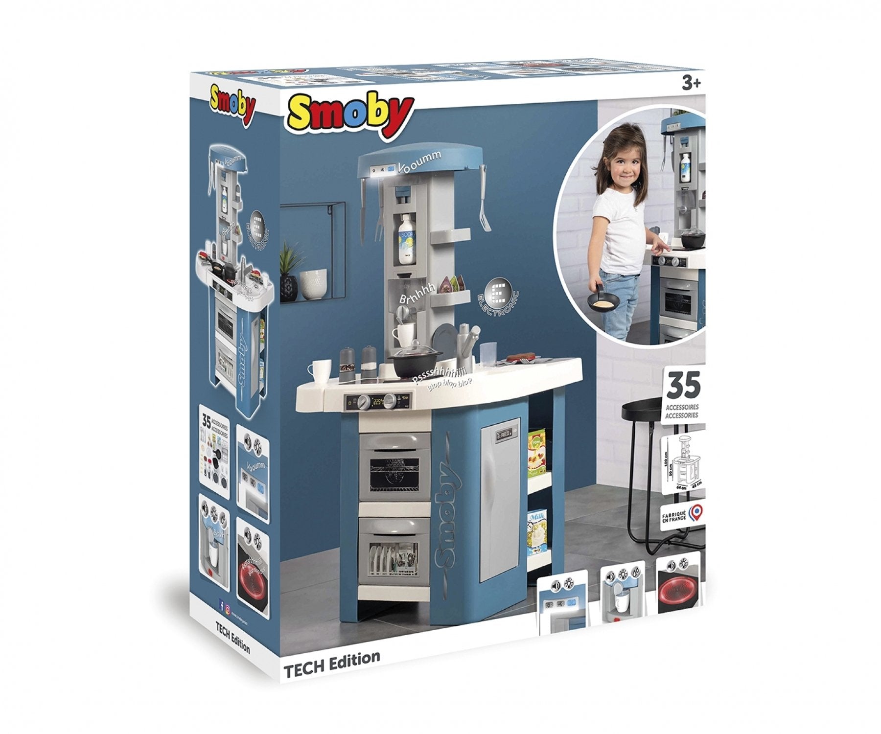 Smoby Tefal Studio Tech-Edition Küche Modell 2022