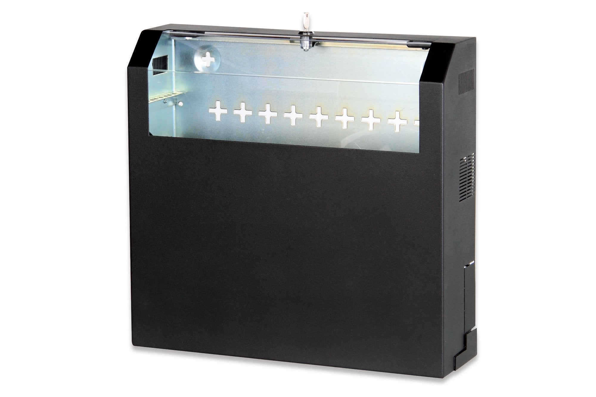 EAN 4016032345282 - Digitus DN-19 04U-PB-B armario rack 3U Bastidor de pared Negro imagen 2