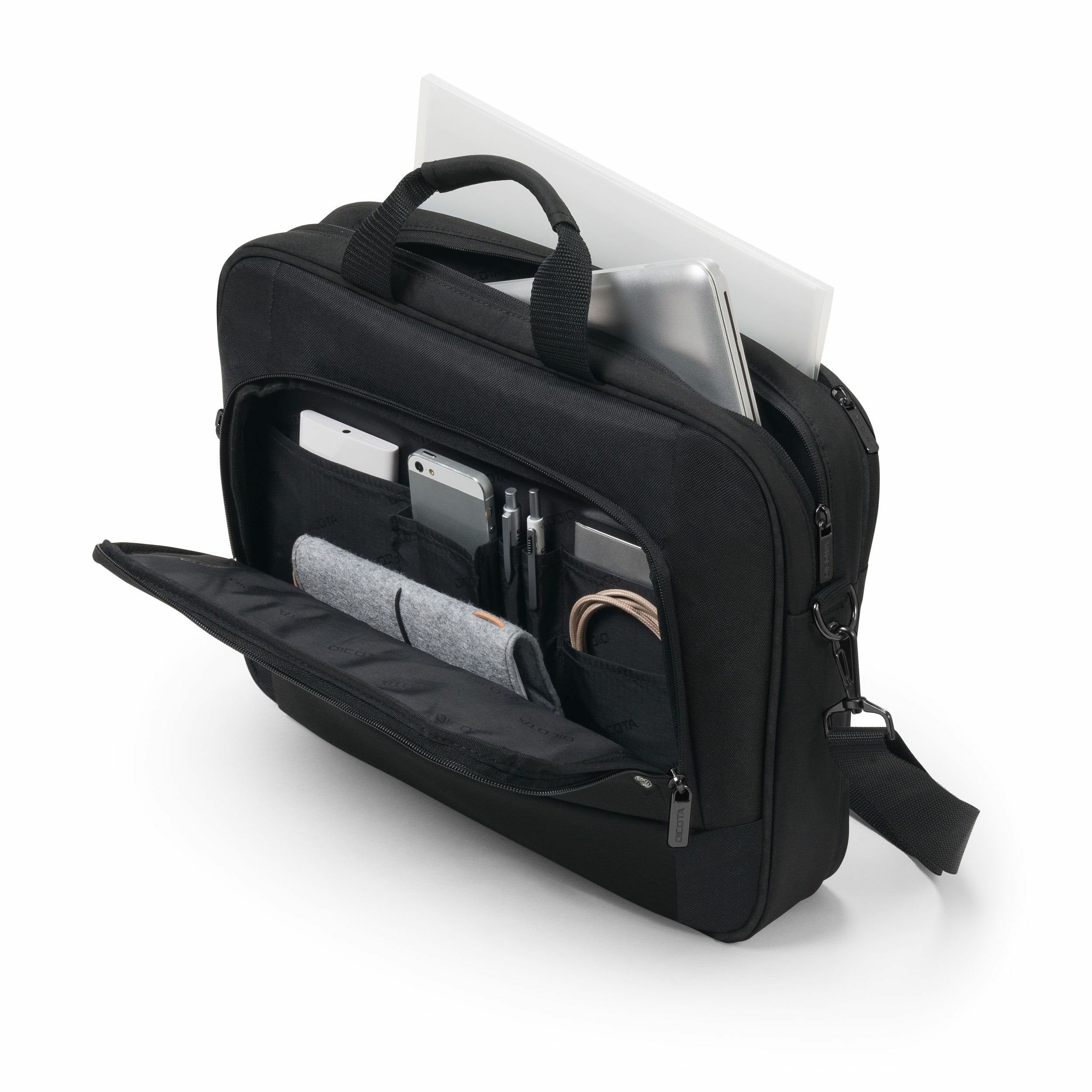 EAN 7640186418997 - DICOTA Eco Top Traveller BASE 43,9 cm (17.3") Maletín Toploader Negro imagen 7