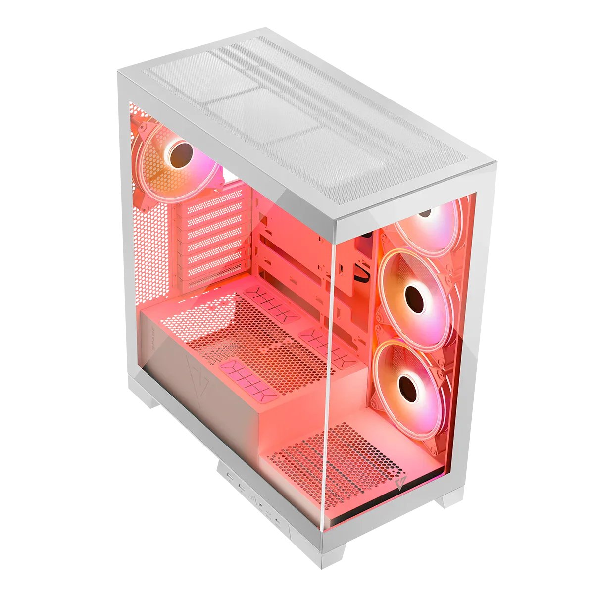 EAN 5903560981305 - Modecom Volcano SPACE APEX ARGB MIDI Midi Tower Blanco imagen 11