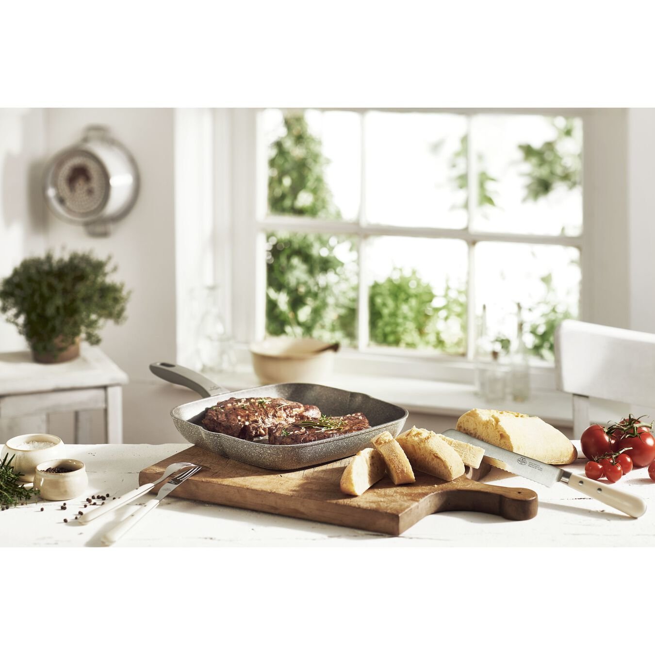 Ballarini 75002-941-0 Sartén Parrilla Plaza