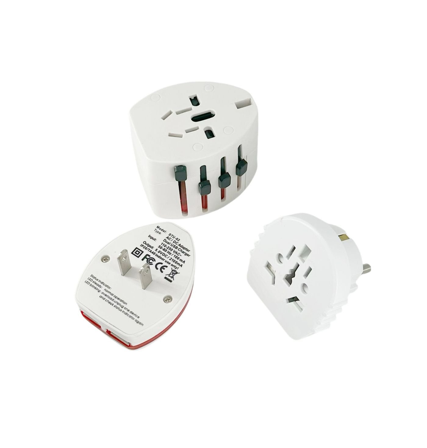 Microconnect Petravel12 Cargador De Dispositivo Móvil Blanco Interior