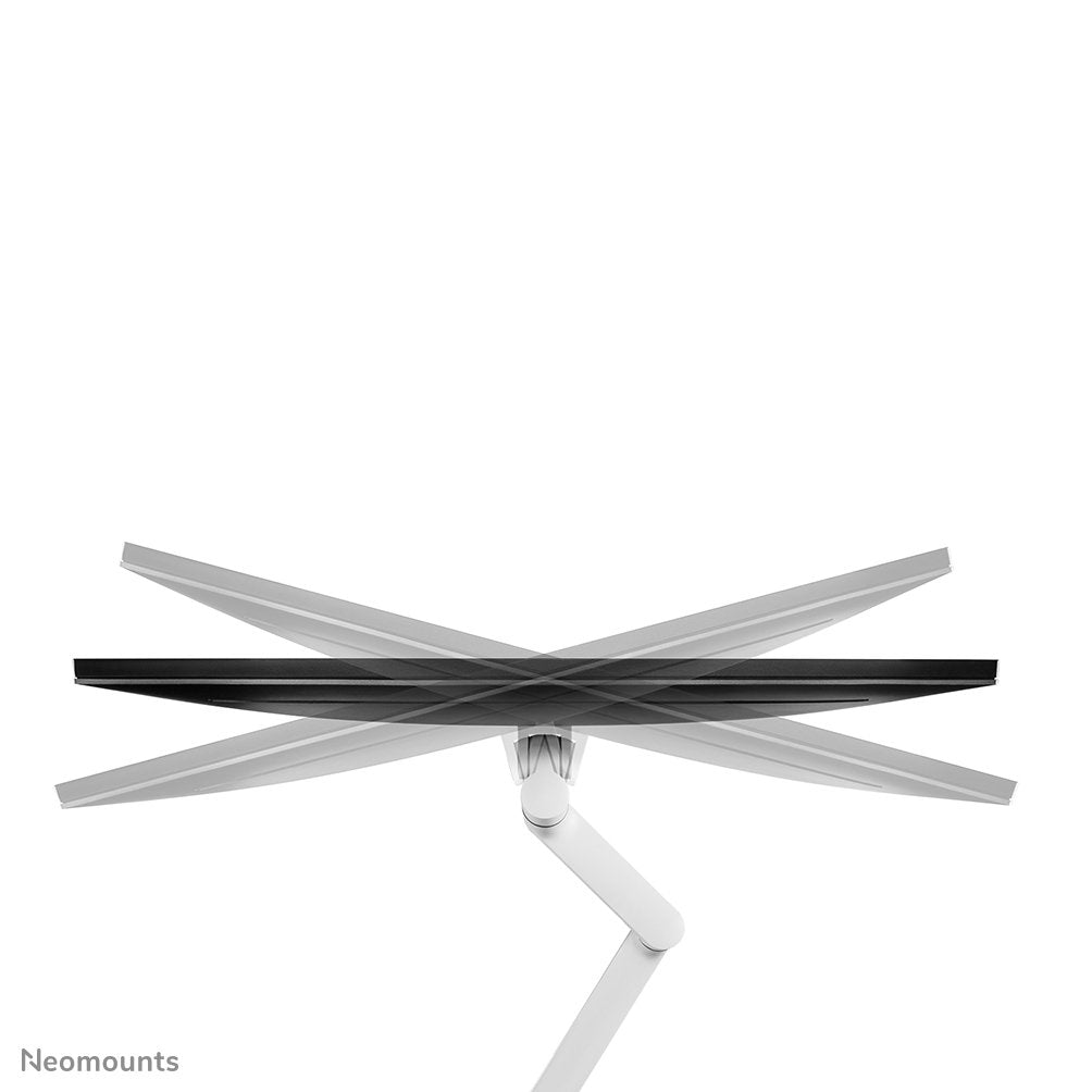 Neomounts By Newstar Soporte De Escritorio 17"-27" 2 Monitores 3gelenk Blanco Max.8kg