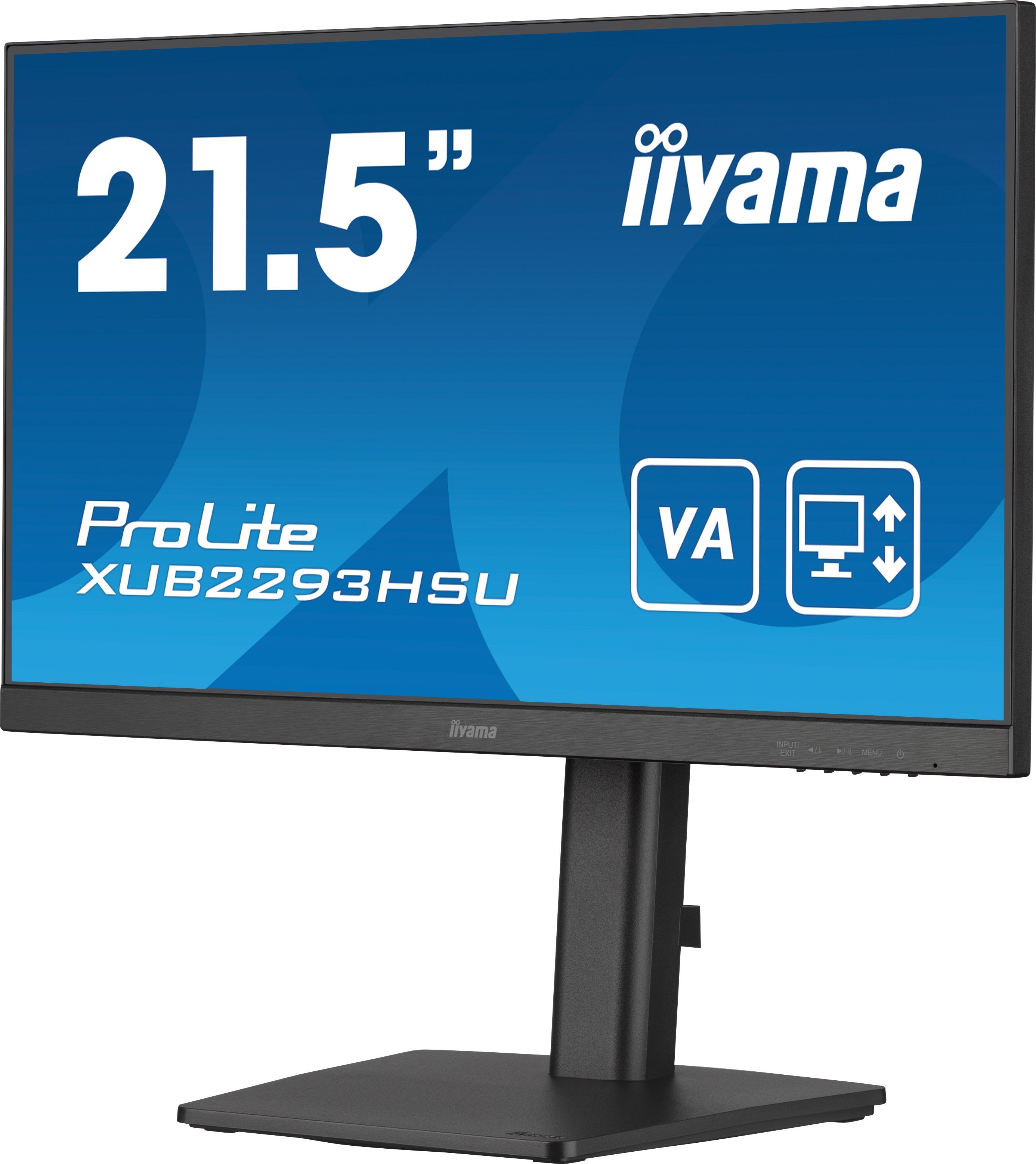Monitor Iiyama 54.5cm 21,5" Xub2293hsu-B7 16:9 Hdmi+Dp+2xusb