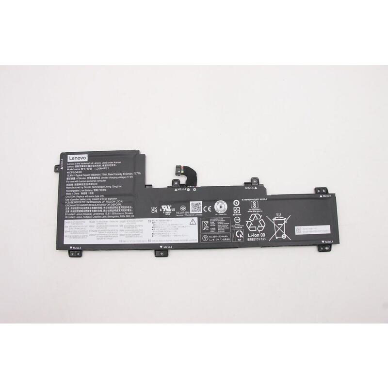 75wh 4-Cell Lithium-Ion Battery, 15.36v