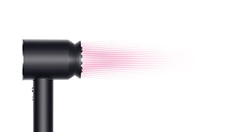 Dyson Supersonic Black/Nickel 1600 W Negro, Níquel
