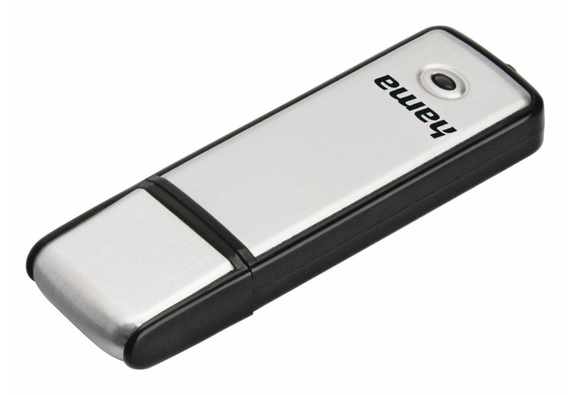 Hama Fancy Memoria Pendrive Usb 2.0 Con Tapa - 128gb De Capacidad - 15mb/S De Transferencia - Aluminio Cepillado -