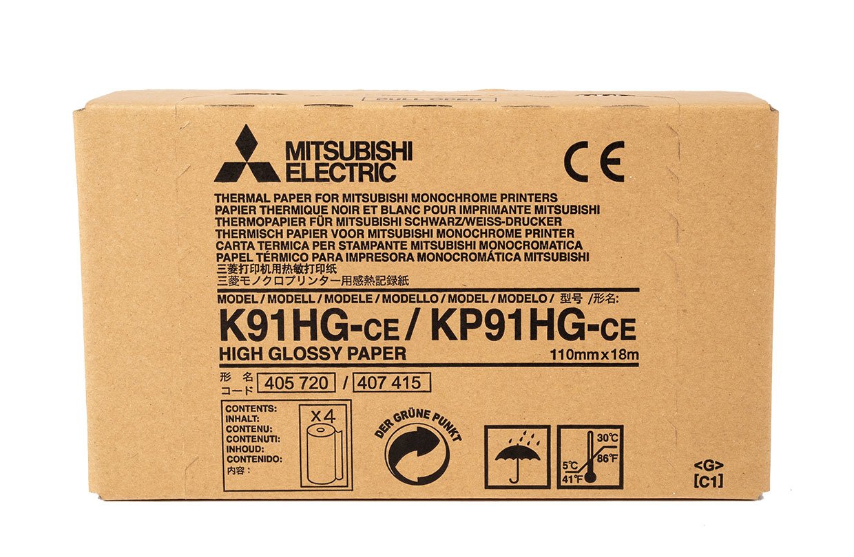 Mitsubishi Electric Kp91hg-Ce Papel Térmico 20 M
