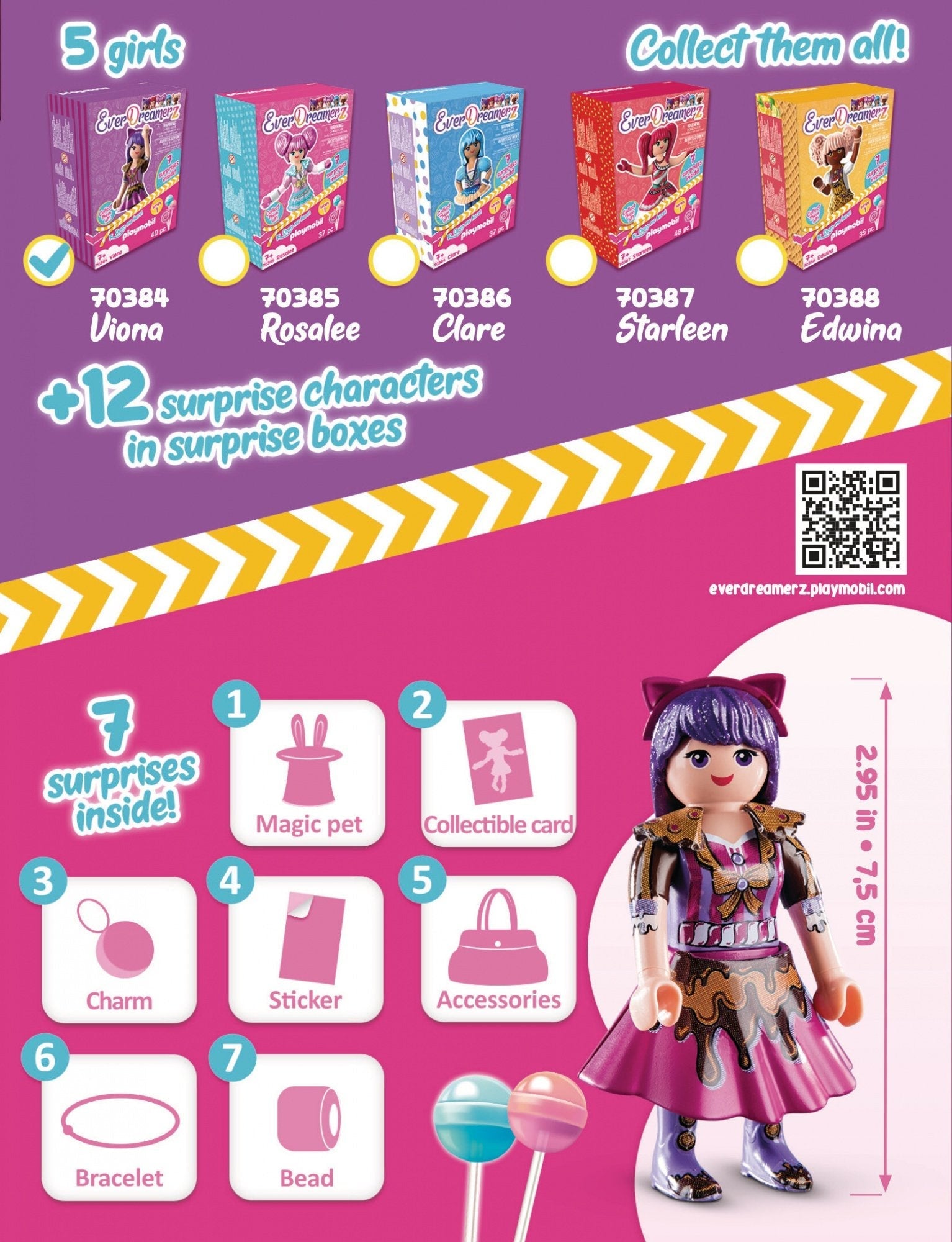 Playmobil 70384 Everdreamerz Candy World Viona