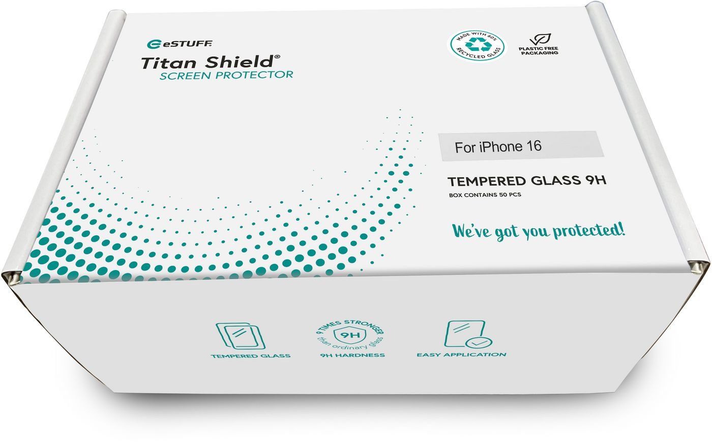 EAN 5715063469743 - eSTUFF ES501421-50BULK protector de pantalla o trasero para teléfono móvil Apple 50 pieza(s) imagen 4