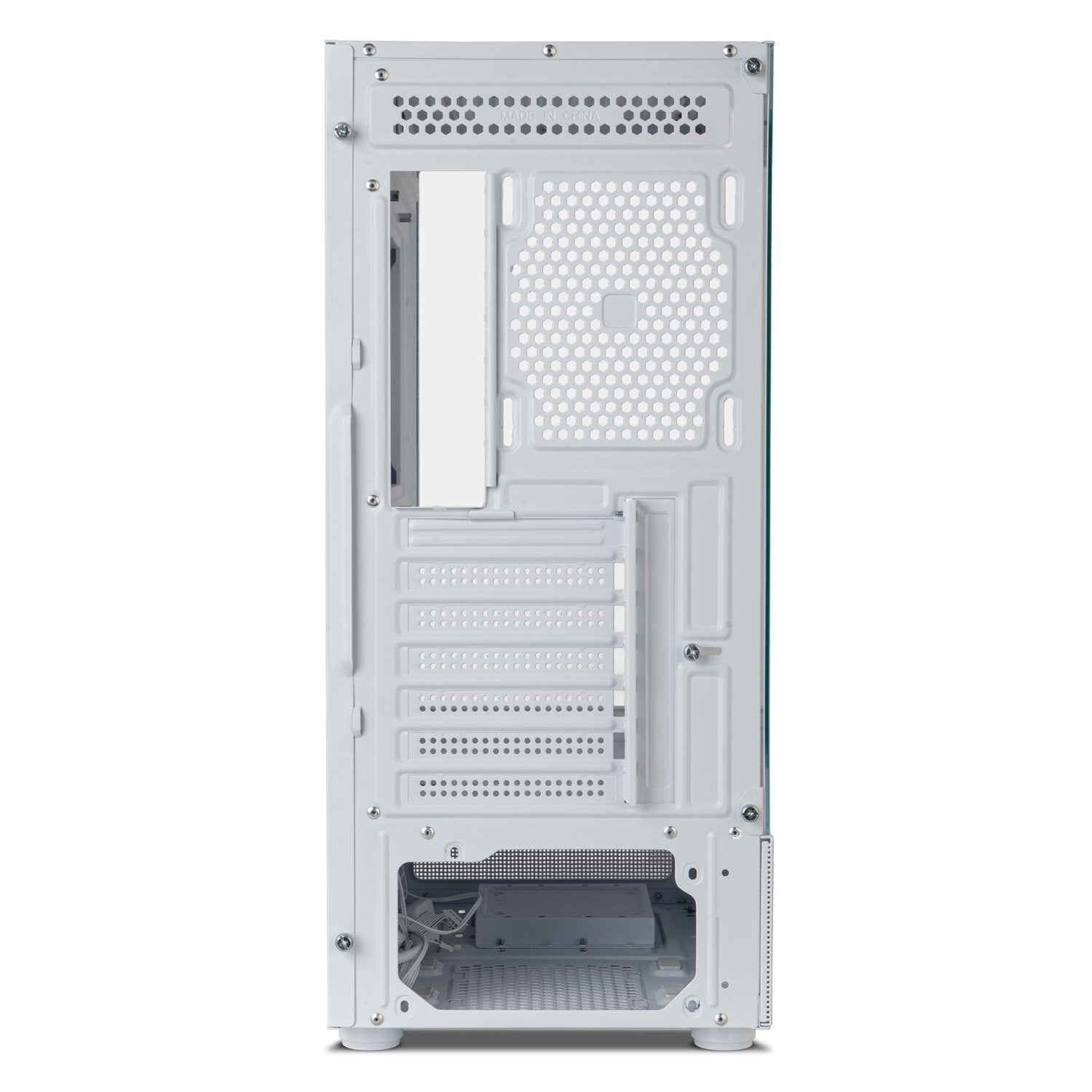 EAN 8436587974632 - NOX Hummer NXHUMMERVSNWH carcasa de ordenador Midi Tower Blanco imagen 4