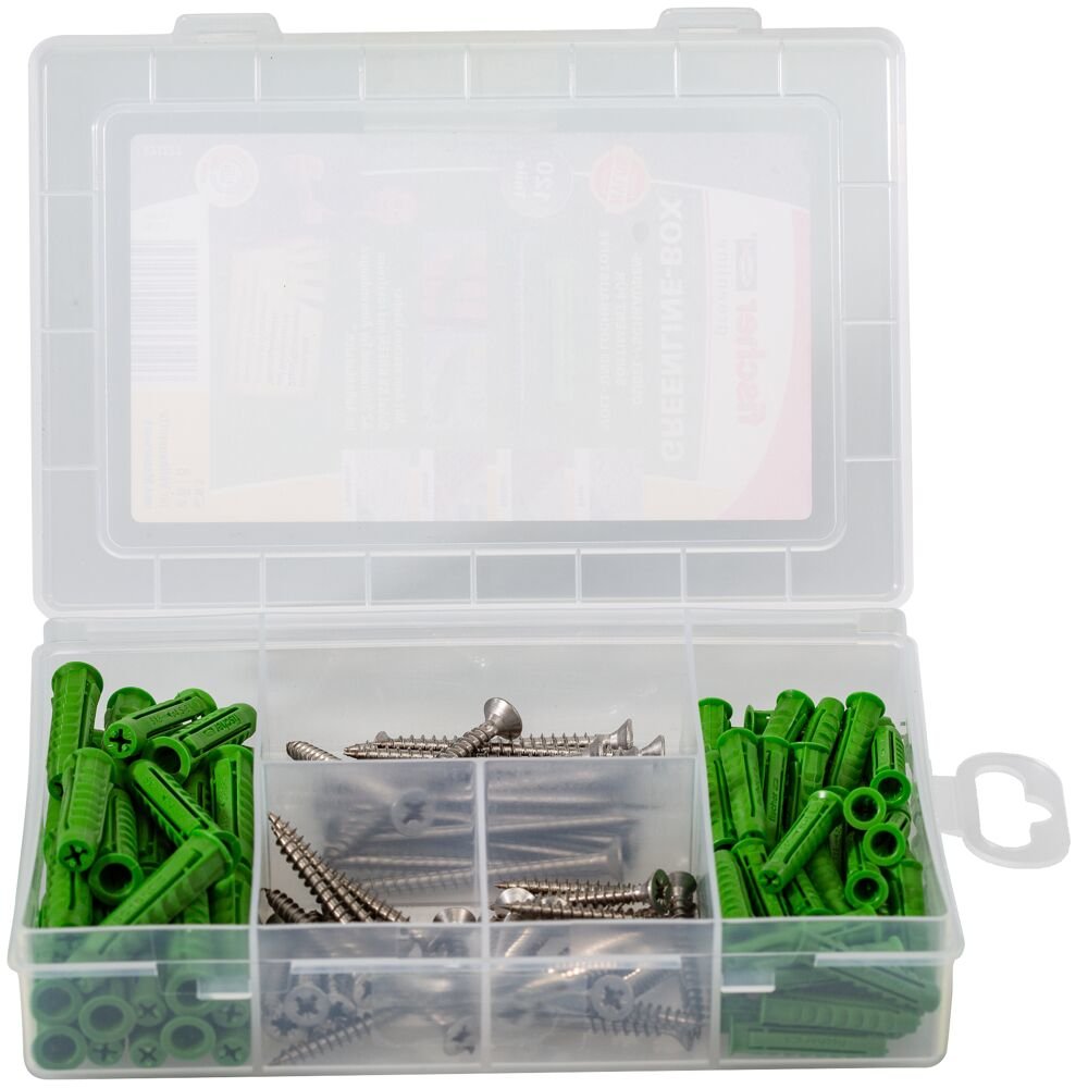 EAN 4048962208184 - Fischer 531227 tornillo de anclaje y taco 80 pieza(s) Juego de enchufes de pared y tornillos imagen 3