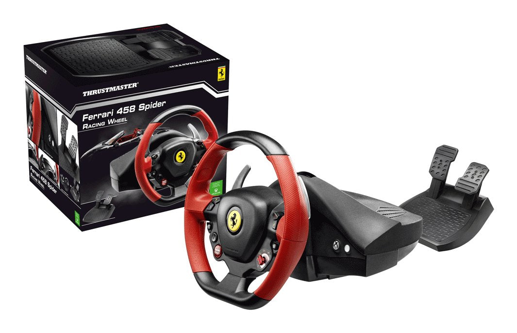 EAN 0663296419538 - Thrustmaster Ferrari 458 Spider Negro, Rojo USB Volante + Pedales Xbox One imagen 6