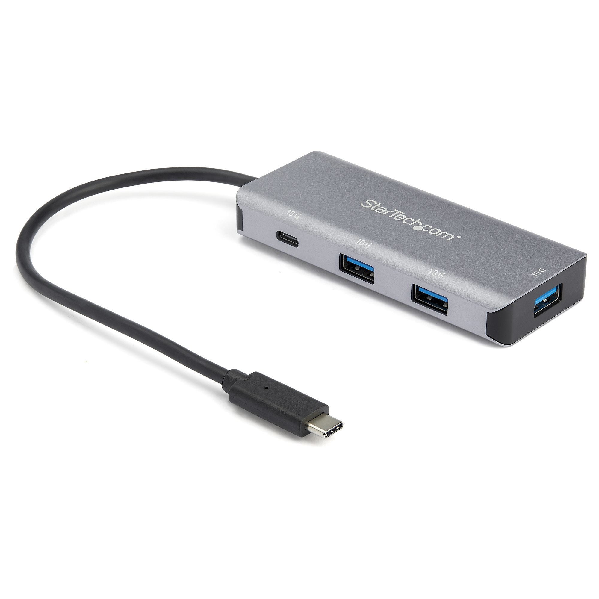 EAN 0065030877886 - StarTech.com HB31C3A1CB hub de interfaz USB 3.2 Gen 2 (3.1 Gen 2) Type-C 10000 Mbit/s Negro, Gris imagen 1
