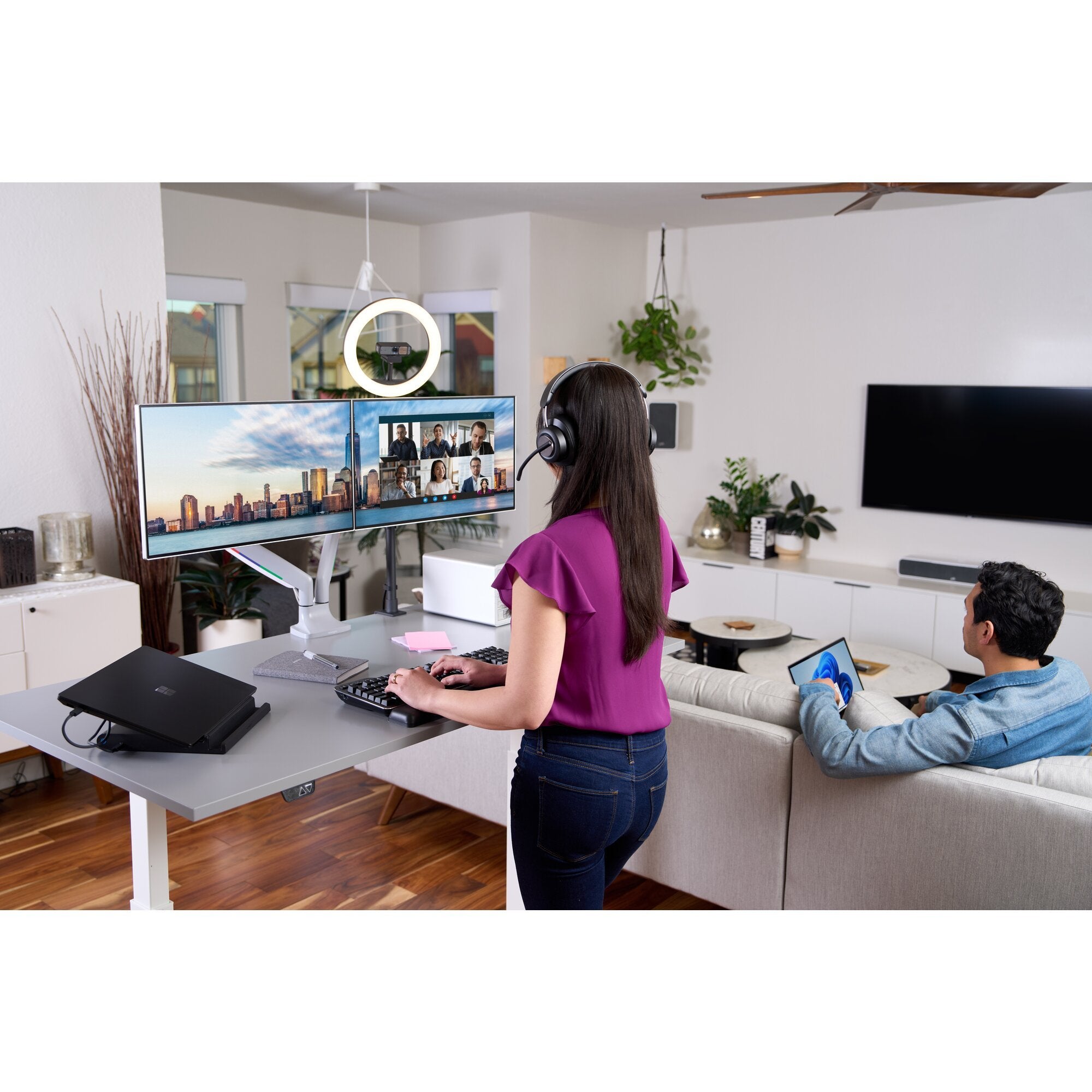 EAN 0085896834526 - Kensington H3000 Inalámbrico Diadema Juego USB Tipo C Negro imagen 61