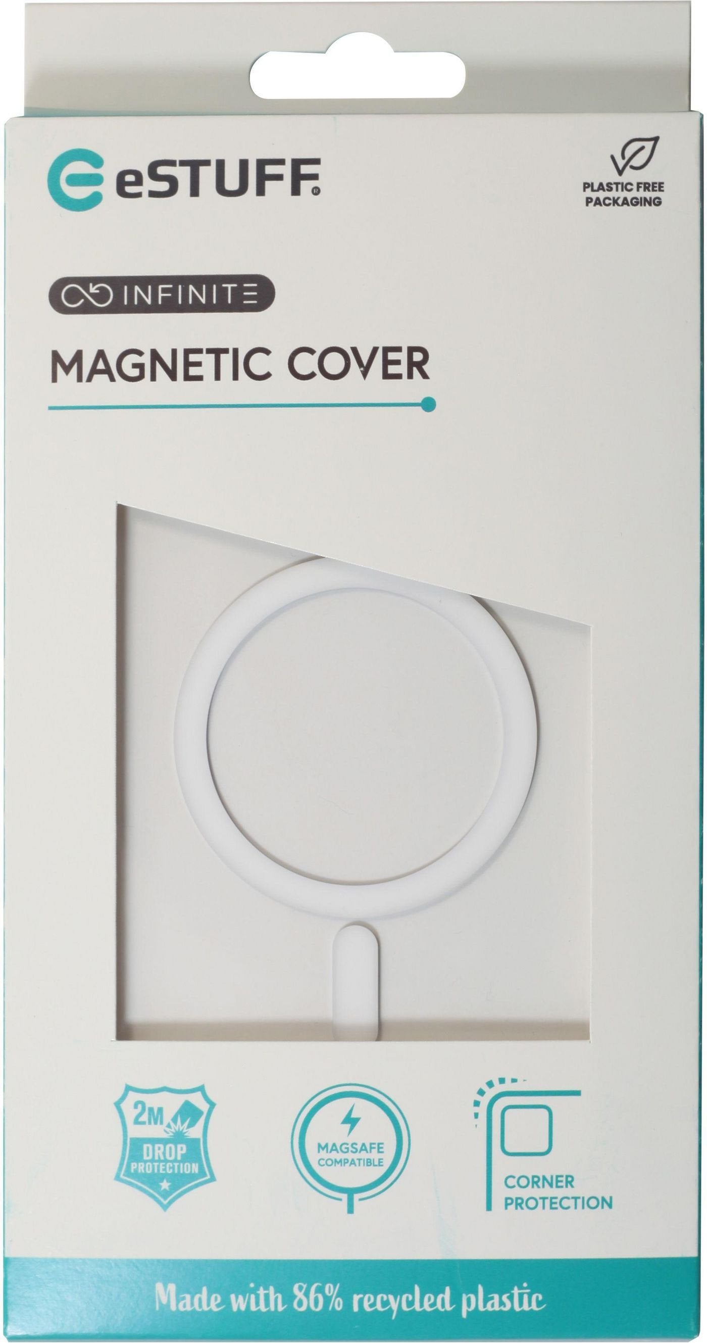 Infinite (Grs) Oslo Iphone 15 Clear Magnetic Cover.