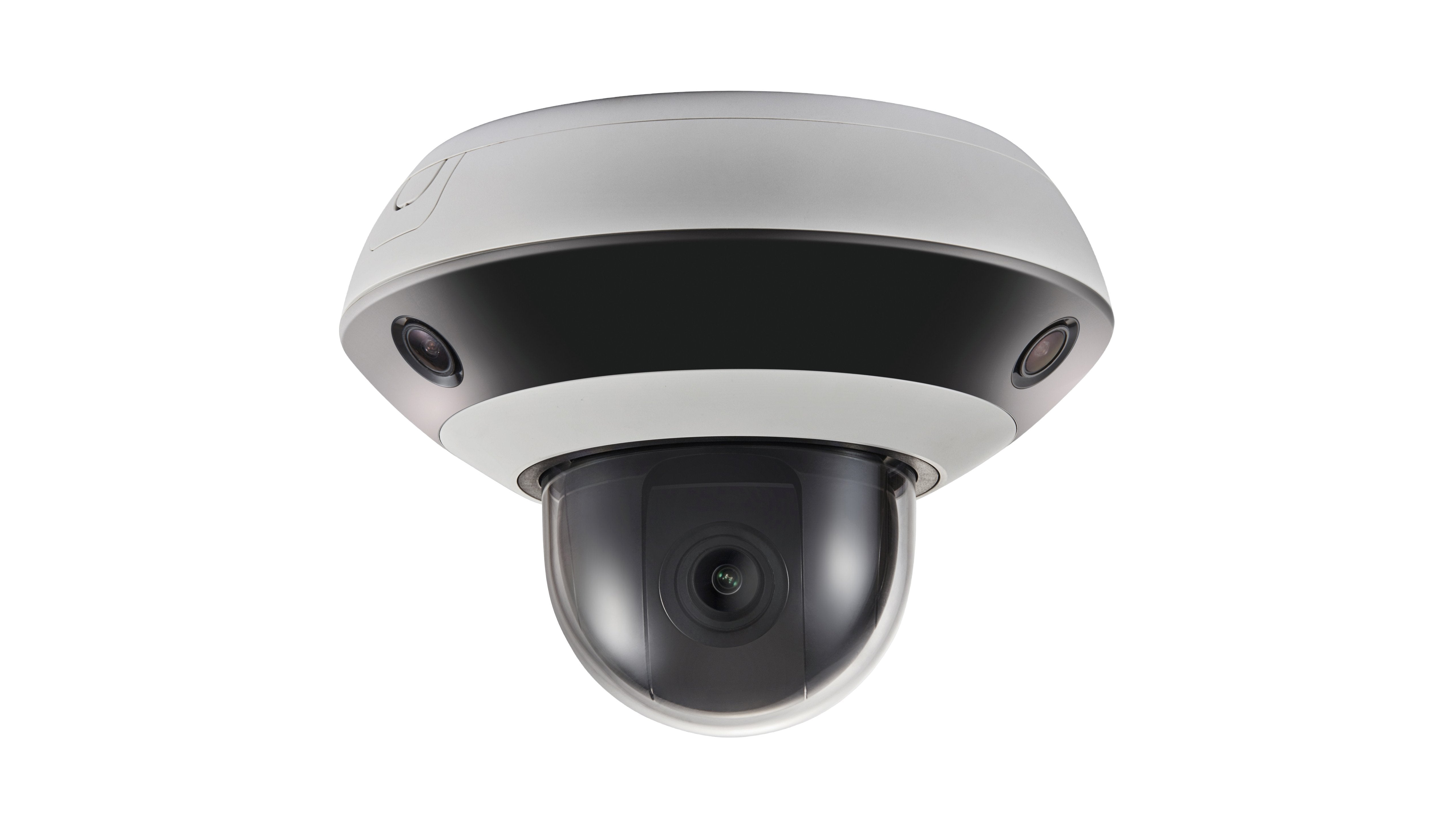 Cámara Panorámica Panovu 360° Mini Ptz 2.8-12mm 2mm Ir10 Zoom 4x Hikvision