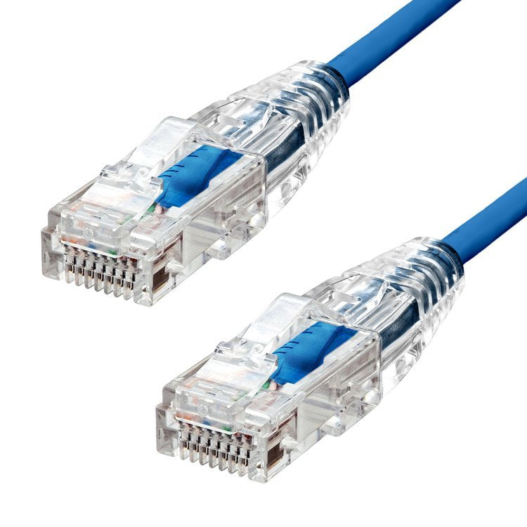 Proxtend Slim U/Utp Cat6a Lszh Awg 28 Blue 4m
