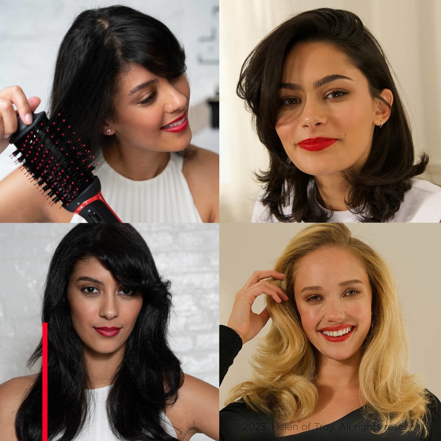EAN 761318553335 - Revlon RVDR5333E Utensilio de peinado Herramienta de peinado con múltiples accesorios Caliente Negro, Rojo imagen 4