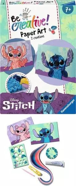 Ravensburger Becreative Paper Art Smoilling Stitch, Plewinging 23750