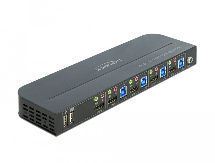 EAN 4043619114832 - DeLOCK 11483 interruptor KVM Negro imagen 2