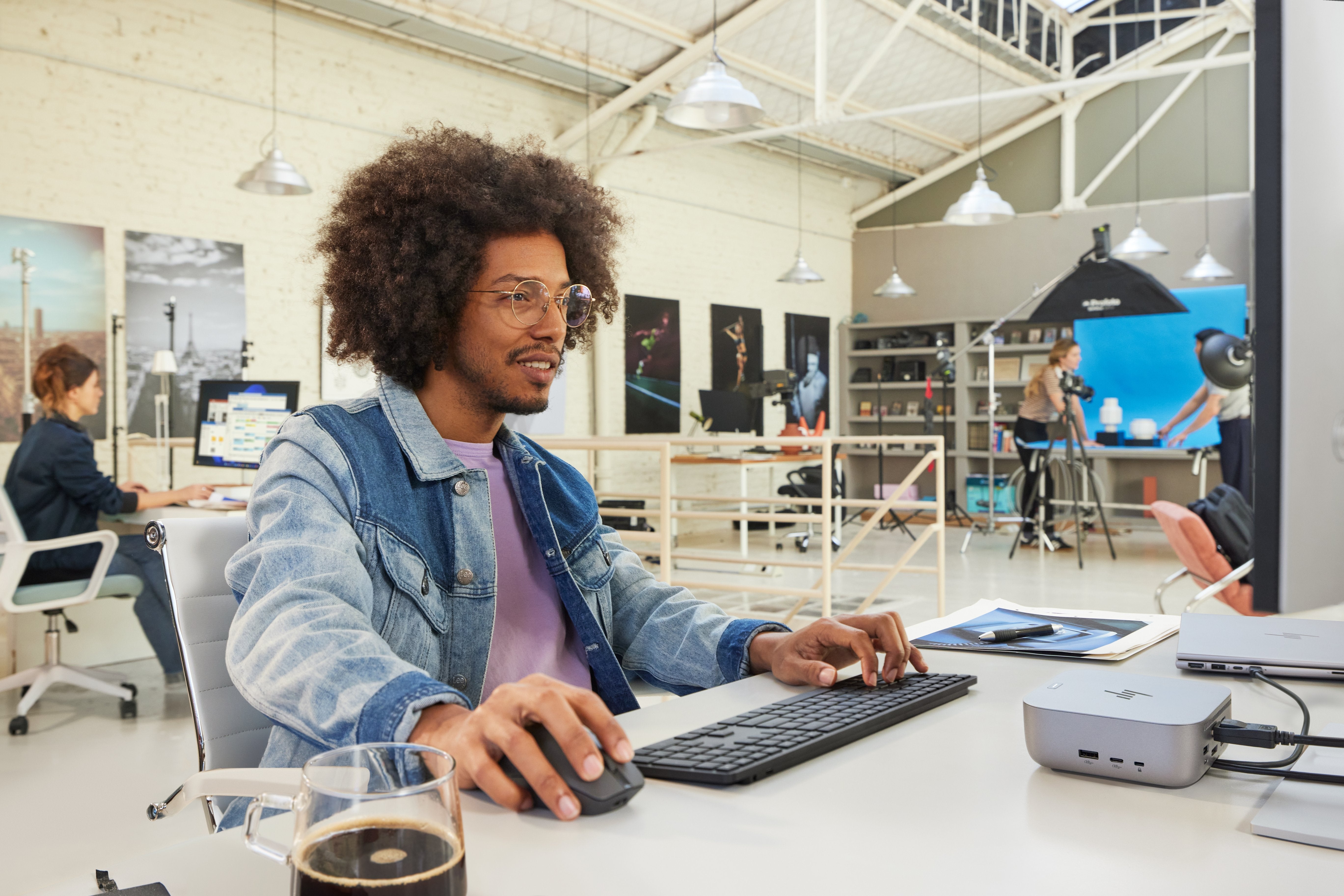 EAN 5715063797105 - HP Thunderbolt 4 Ultra 180W G6 Dock Alámbrico Gris imagen 5