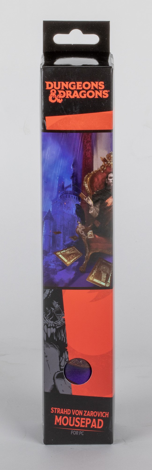 EAN 3328170292306 - Konix KX DND MOUSEPAD CURSE OF STRAHD Alfombrilla de ratón para juegos Púrpura, Rojo imagen 7