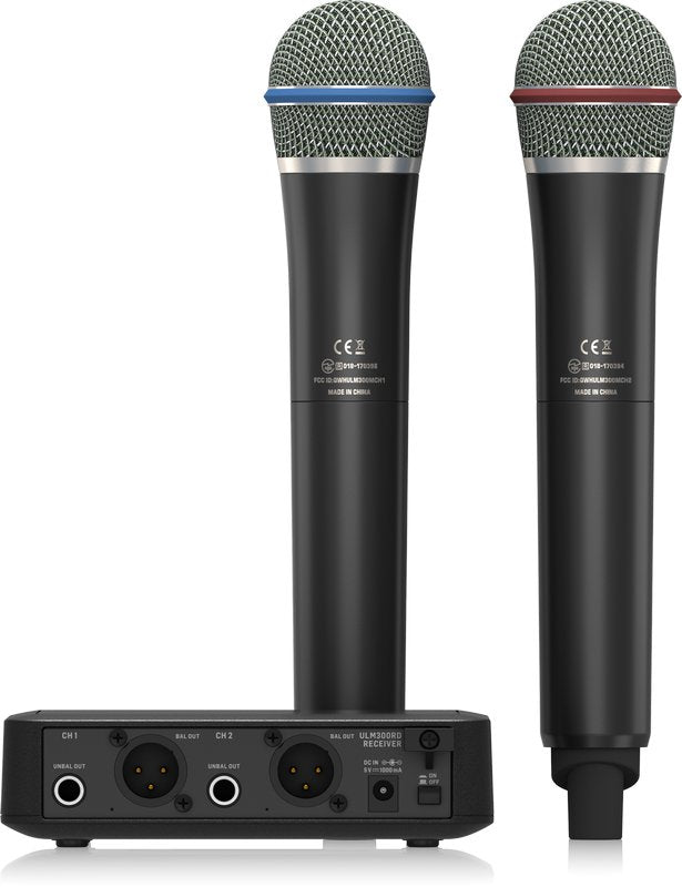 Microfono Behringer Ulm302mic Inalámbrico 2,4 Ghz Podwójny