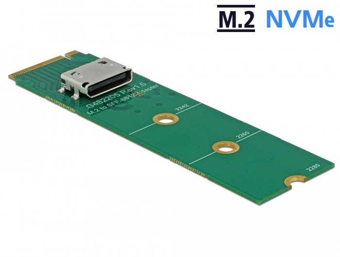 Delock 64040 M.2 Tecla M A 1 X Oculink Sff-8612 Convertidor