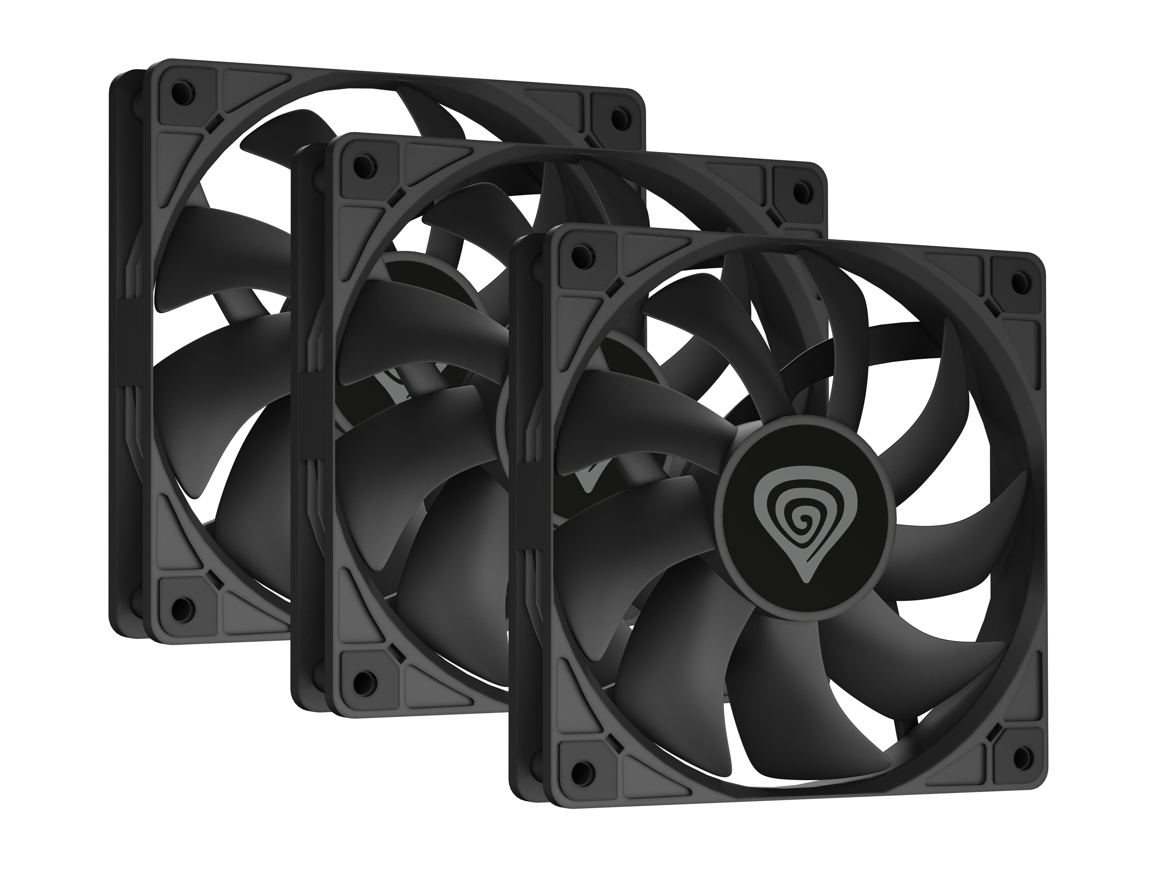EAN 5901969439144 - GENESIS Oxal 120 Carcasa del ordenador Ventilador 12 cm Negro 3 pieza(s) imagen 4
