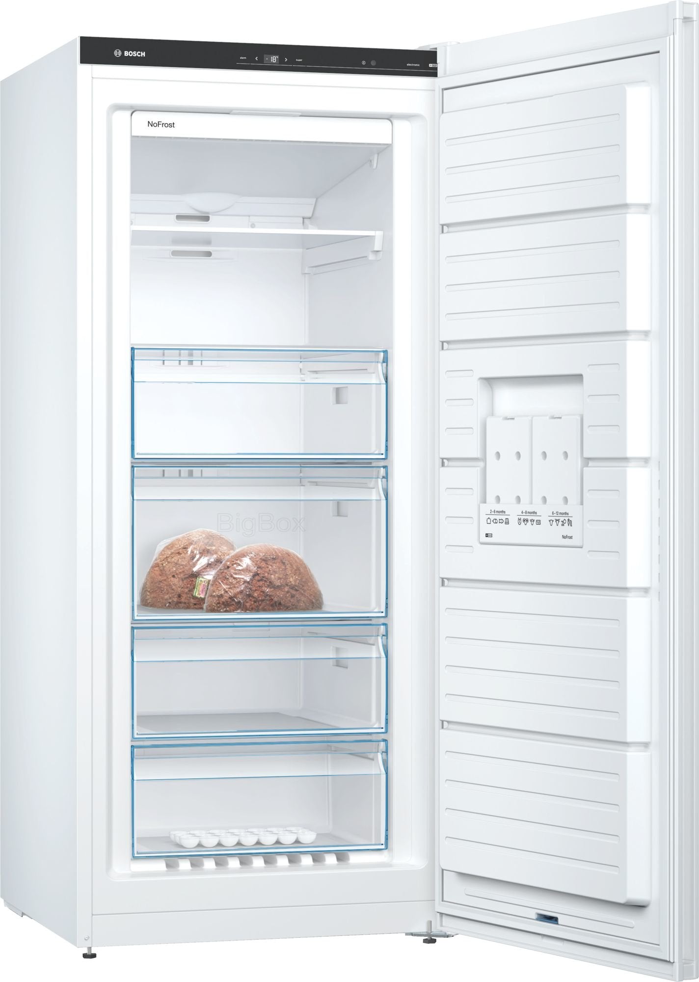 Bosch Hogar Serie Gsn51dwdp 6, Congelador Blanco Gsn51dwdp