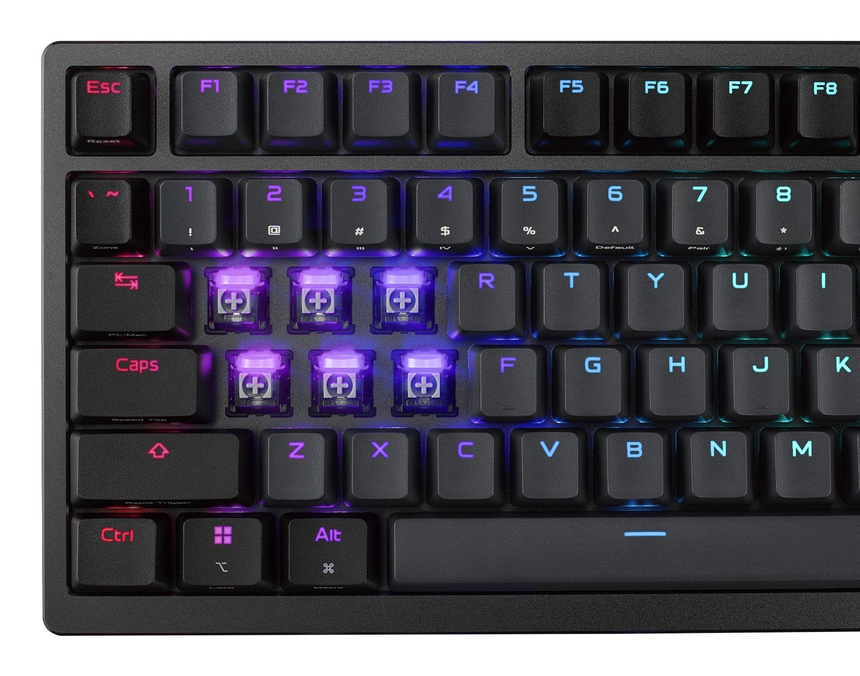 Asus Rog Azoth 96 He, Teclado Gaming Negro, Disposición De, Rog Hfx V2 90mp040h-Bkda20