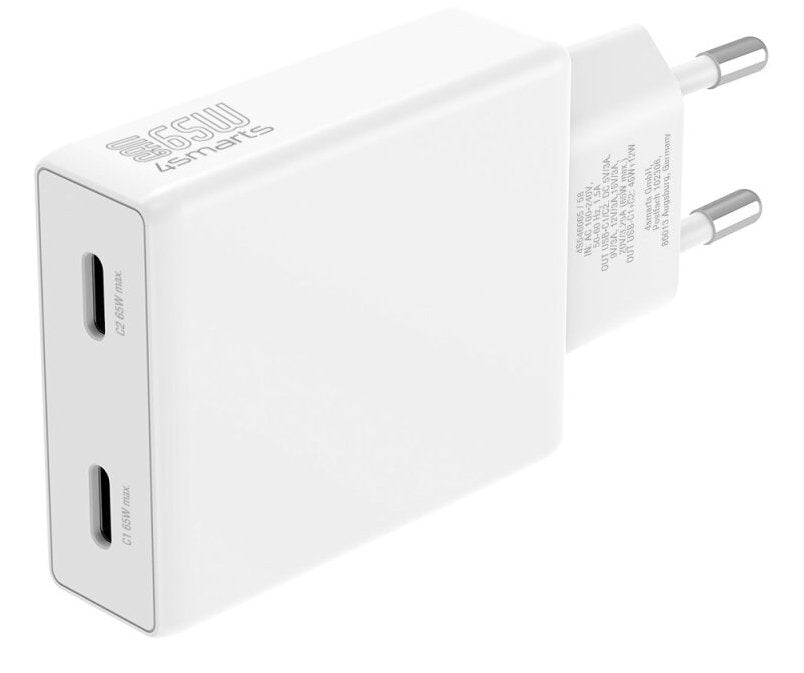EAN 4252011912162 - 4smarts 546065 cargador de dispositivo móvil Universal Blanco Corriente alterna Carga rápida Interior imagen 4