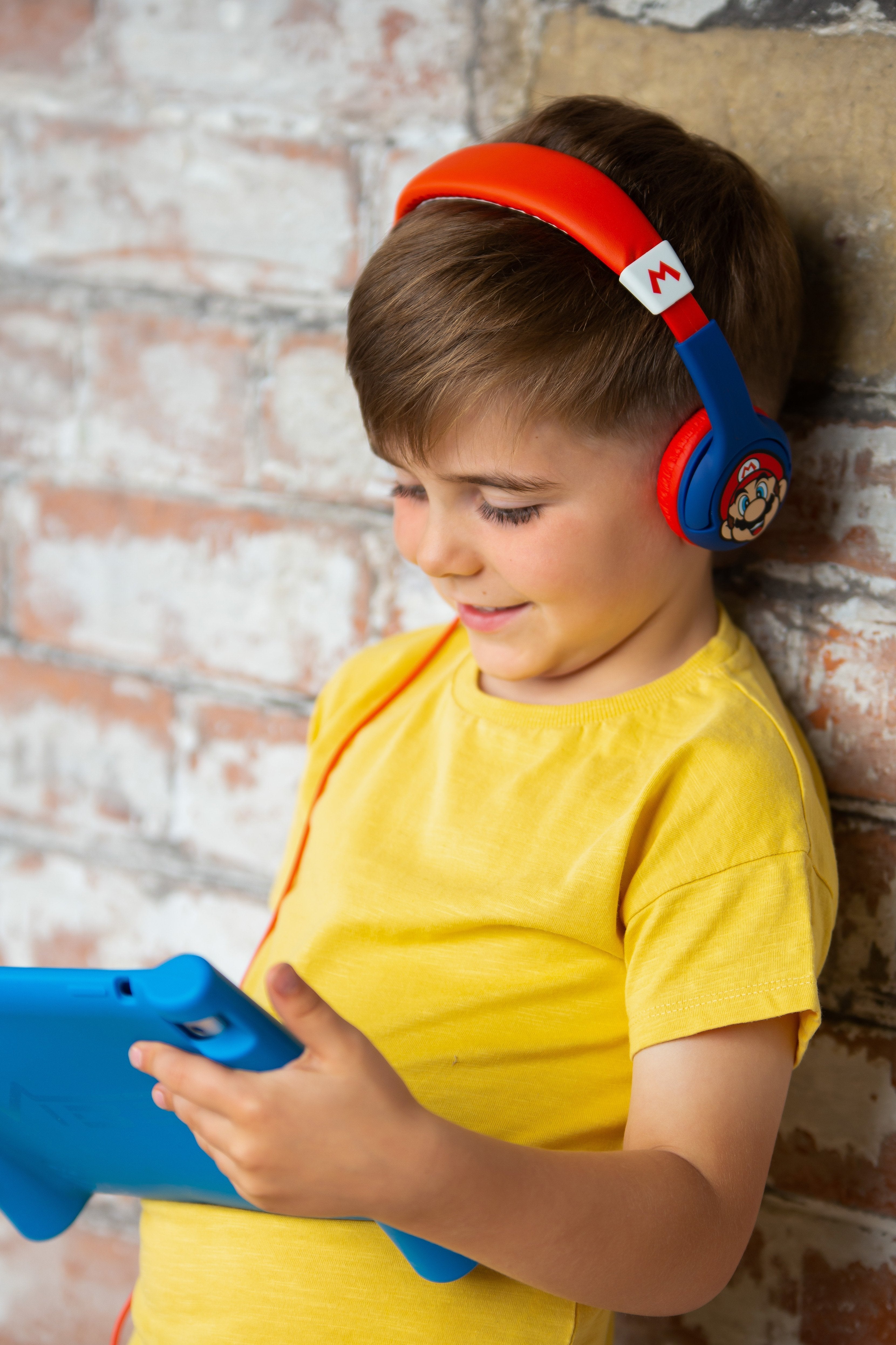 Auriculares Infantiles Otl Super Mario/ Jack 3.5/ Azules