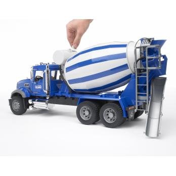 EAN 4001702028145 - BRUDER MACK Granite Cement mixer imagen 5