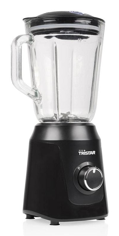 EAN 8712836992894 - Tristar BL-4482 licuadora 1 L Batidora de vaso 350 W Negro, Transparente imagen 1