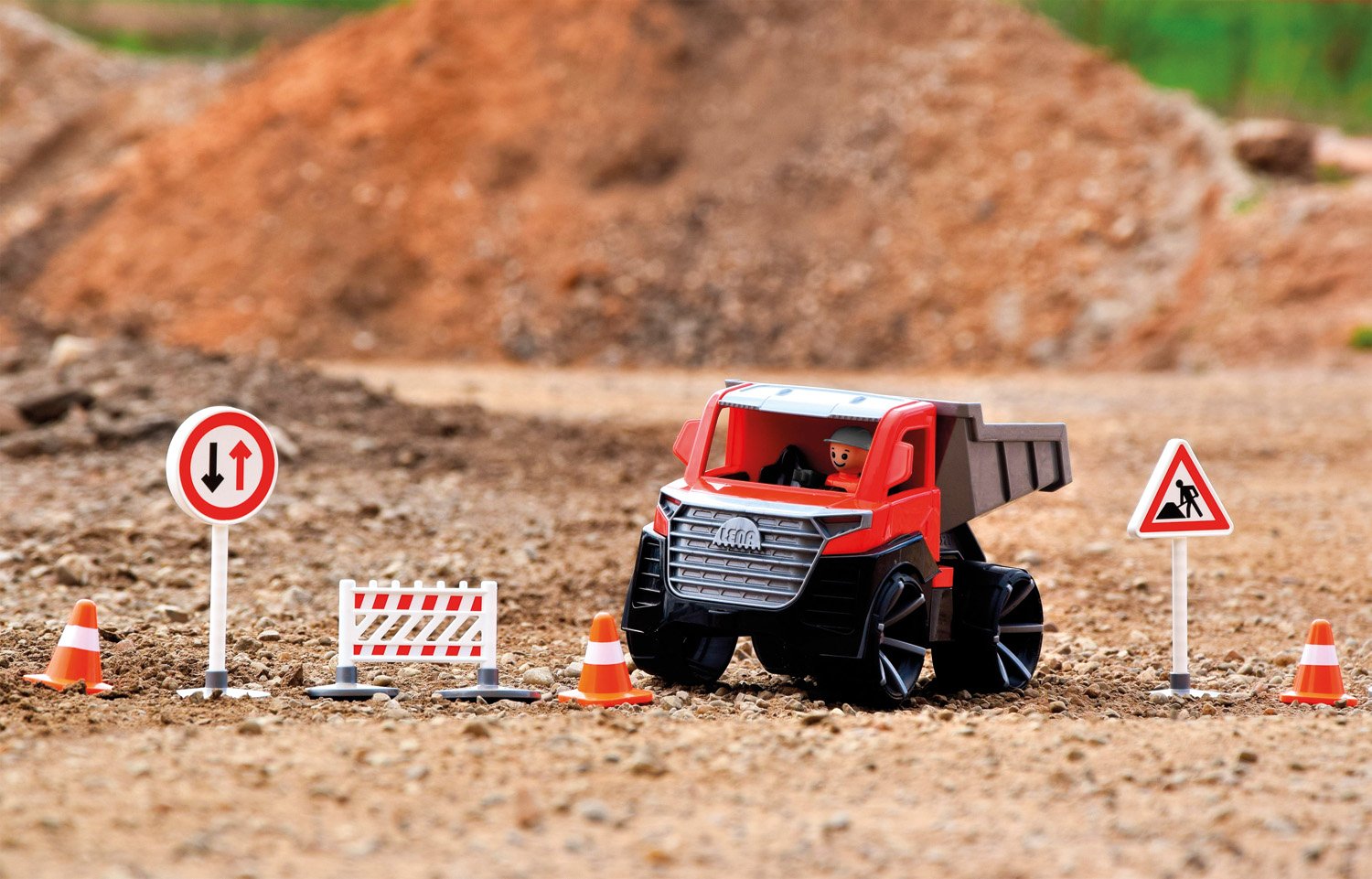 EAN 4006942896202 - Lena TRUXX Dump Truck - 29cm imagen 8