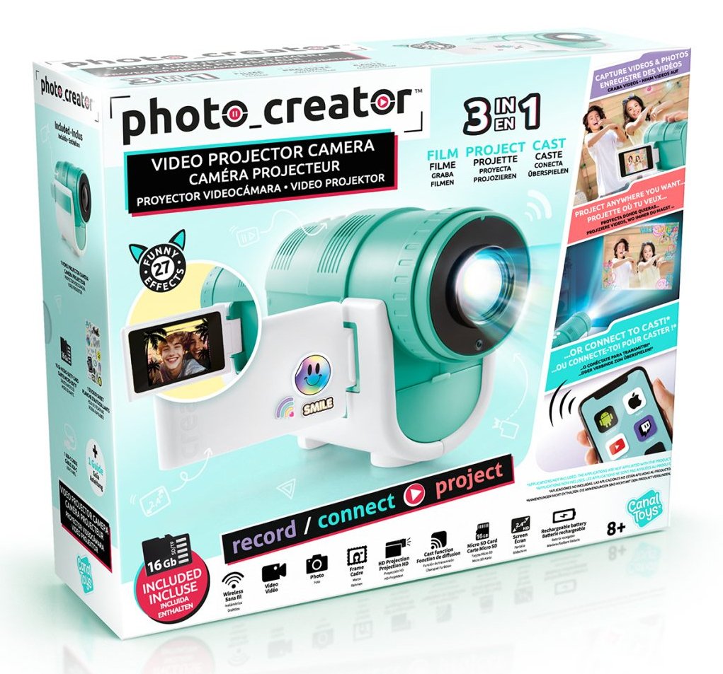 EAN 3555801706387 - Canal Toys So Slime Video Projector Camera imagen 1
