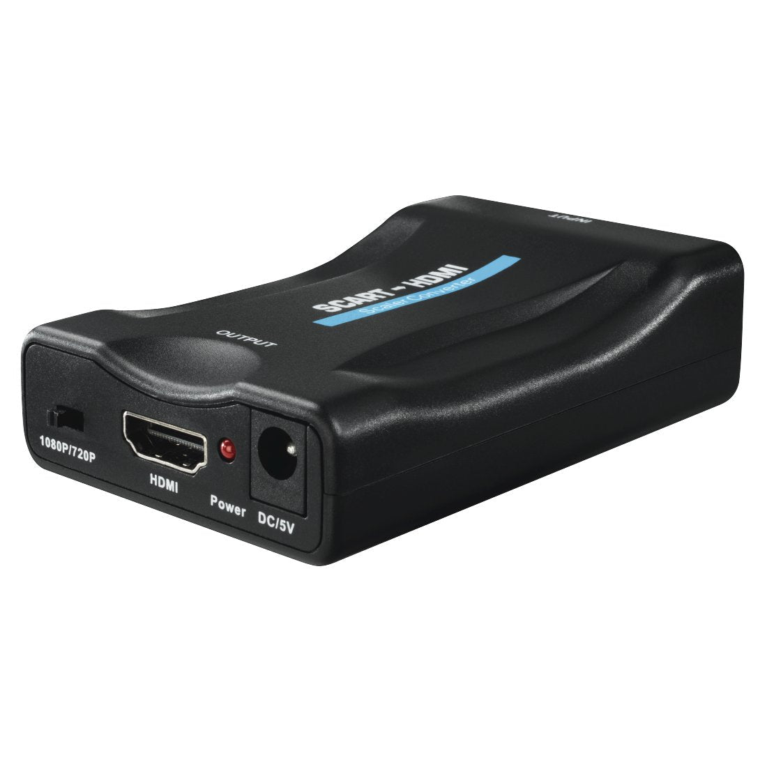 Hama Essential Conversor Analogico A Digital - Full Hd - Cable 0.74m - Euroconector - Hdmi - 8.8x2.5x5.7cm - Negro