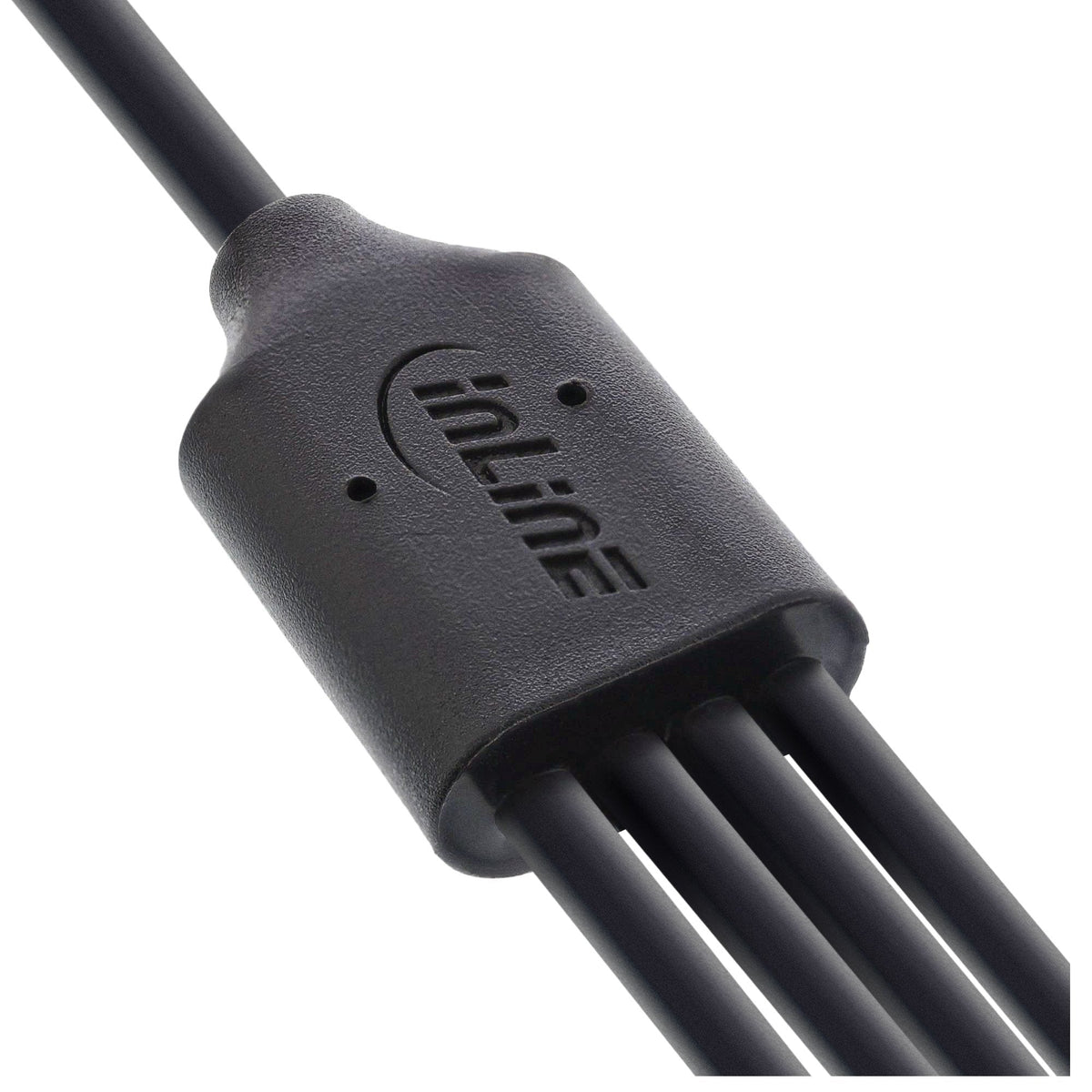 Inline® Usb 4in1 Y-Charging Cable, 1x Usb-A Macho A 4x Usb-C Male, Negro 2m