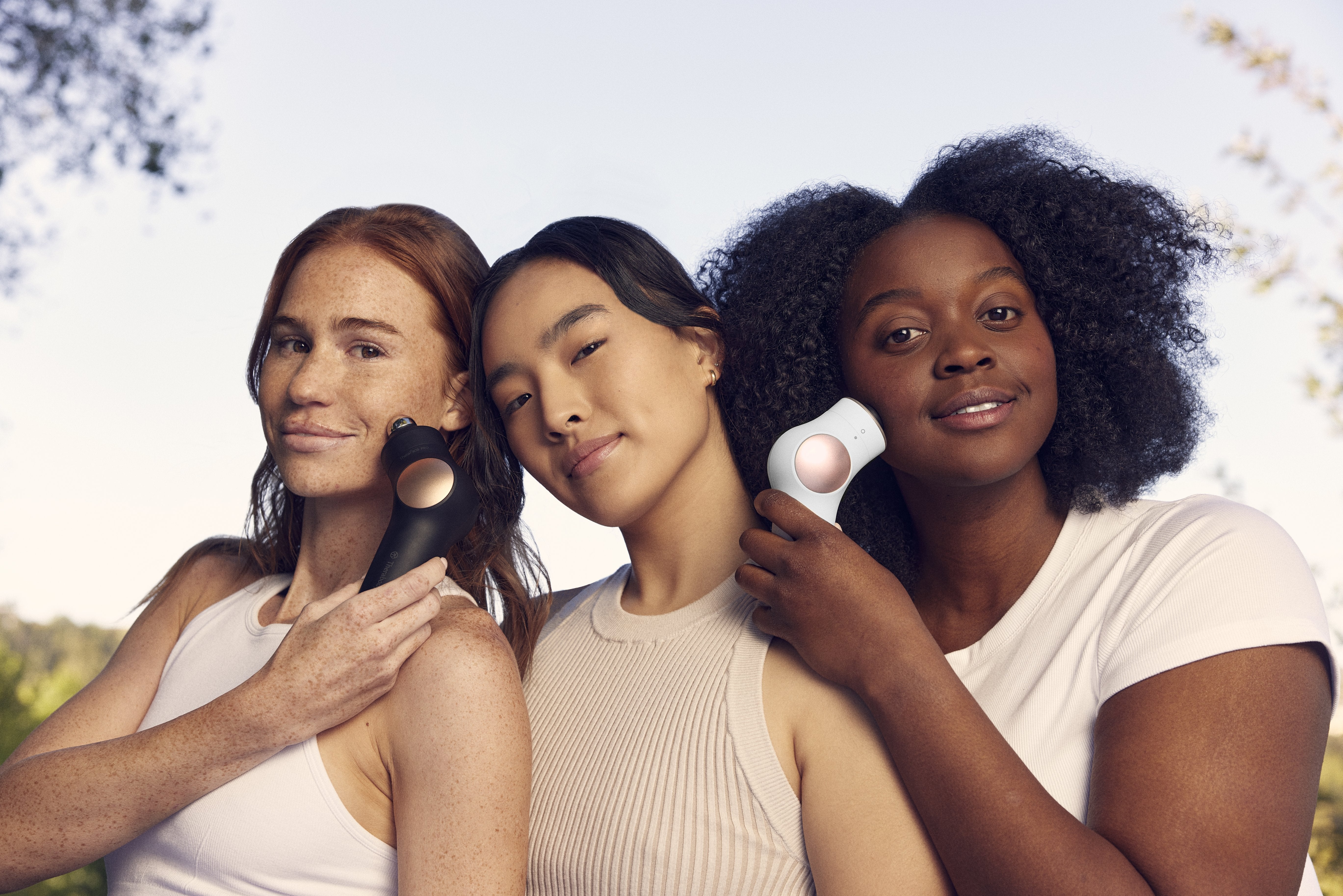 Therabody Theraface Pro Masajeador Cara Blanco