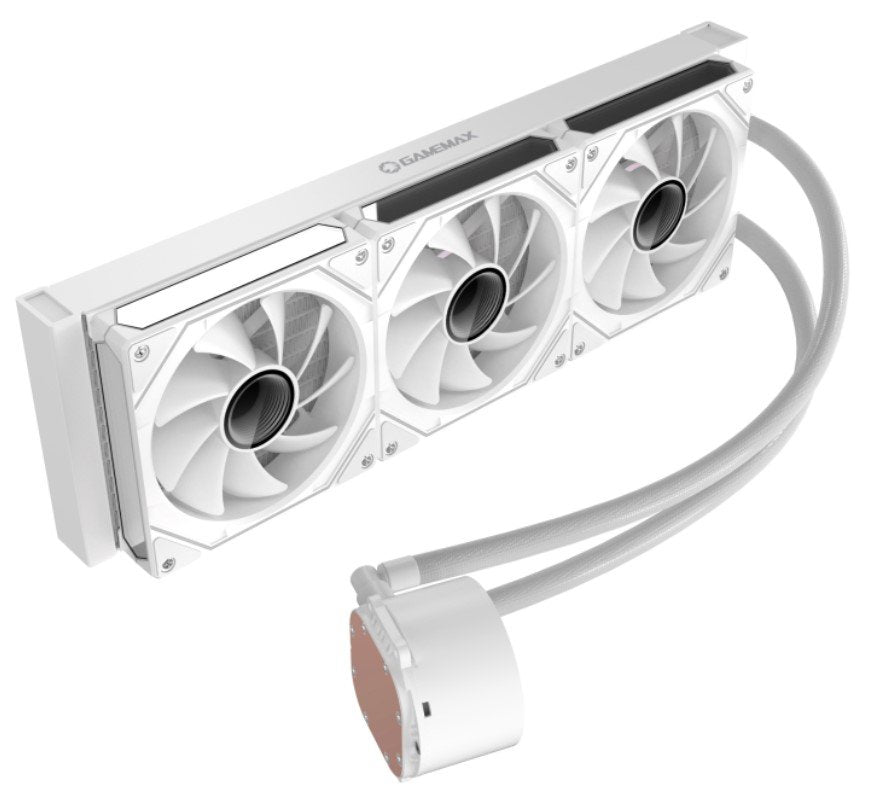 Gamemax Cpu Liquid Cooler Iceburg 360 Digital White