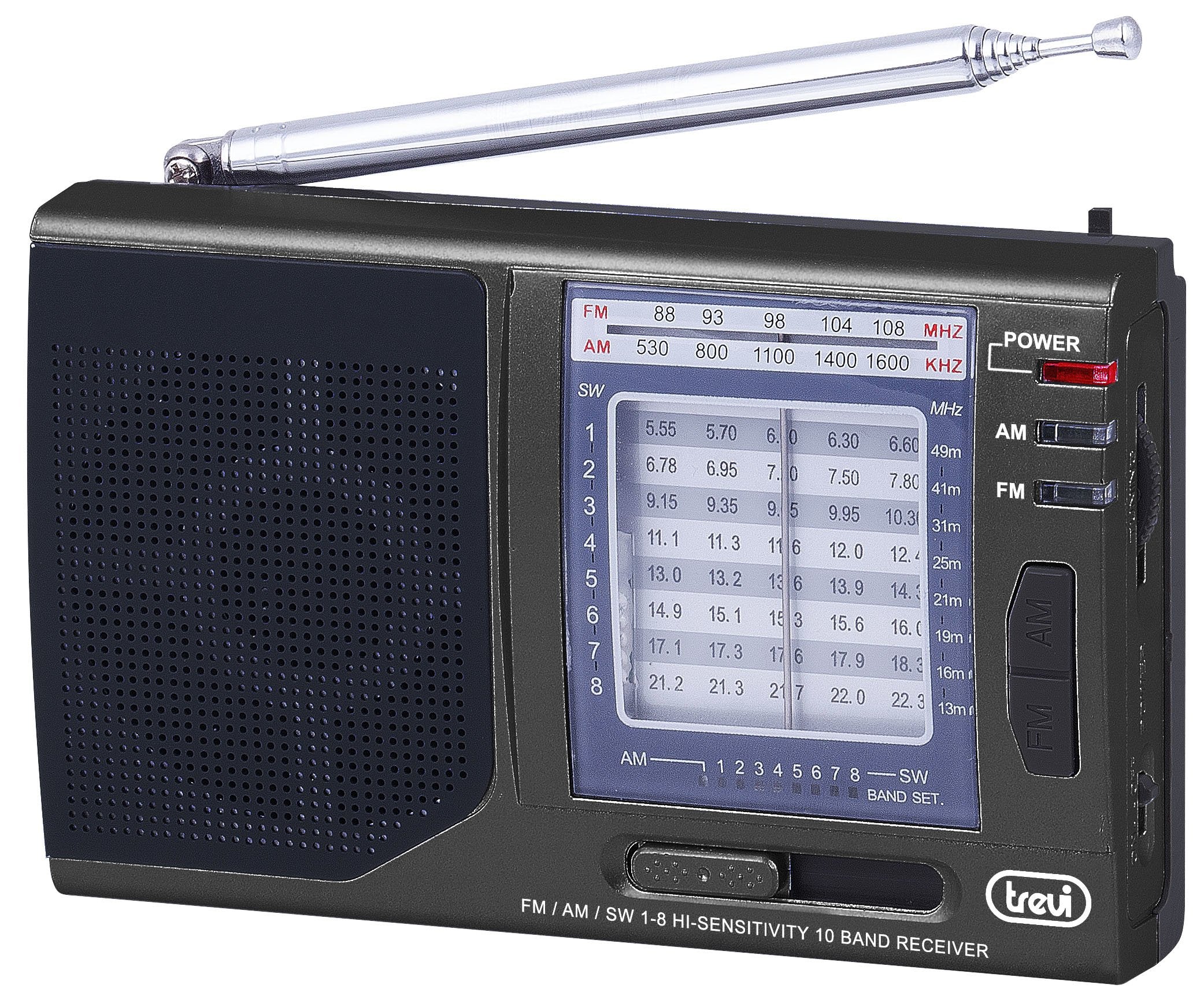 EAN 8011000021256 - Trevi MB 728 Portátil Analógica Negro imagen 2
