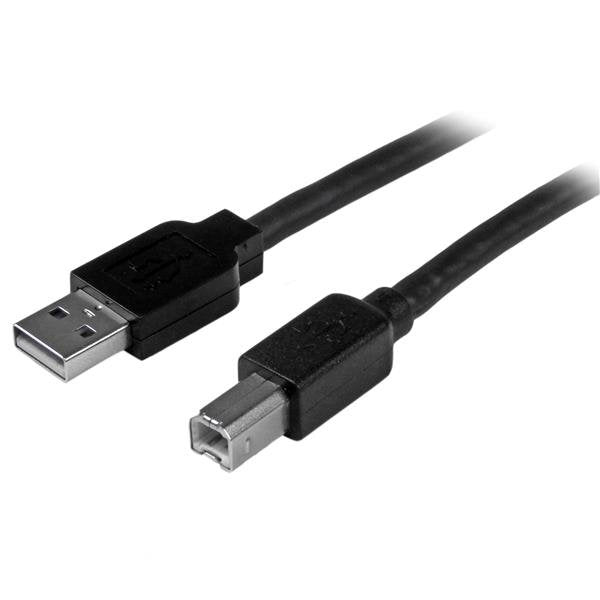 EAN 0065030850933 - StarTech.com 15m USB 2.0, M/M cable USB Aluminio, Negro imagen 2