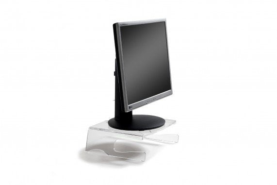 EAN 8717399990073 - BakkerElkhuizen Q-riser 100 76,2 cm (30") Escritorio Transparente imagen 2