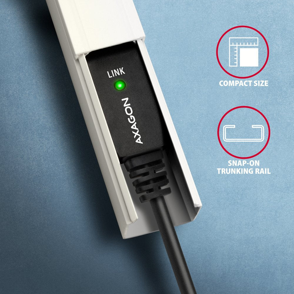 Axagon Adr-215b Aktives Usb 2.0 Verbindungscable, Usb-A Auf Usb-B - 20m