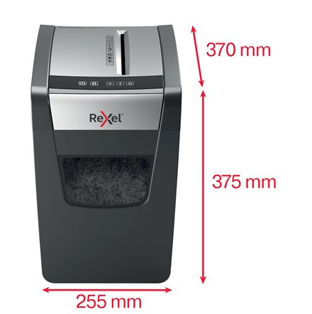 EAN 5028252523332 - Rexel Momentum X312-SL triturador de papel Corte en partículas 62 dB Negro, Gris imagen 4