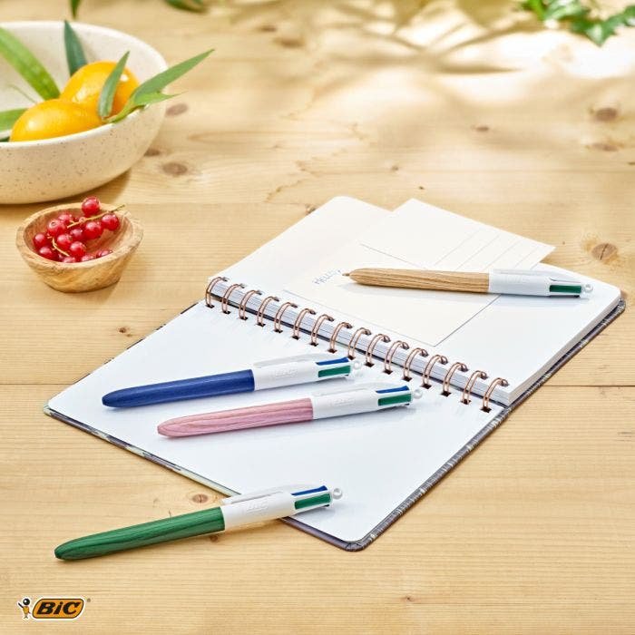 EAN 3086123697201 - BIC Wood Multicolor Medio 30 pieza(s) imagen 2